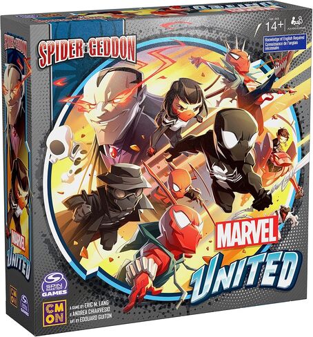 Marvel United Spider-Geddon Strategy Board Game by CMON & Spin Master Games | Spider Man Adult Toy | Spiderman Toy for Adults & Kids Ages 14 and up in Saudi Arabia