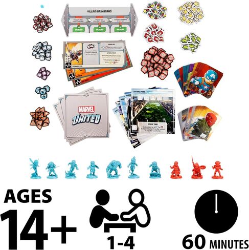 Marvel United Spider-Geddon Strategy Board Game by CMON & Spin Master Games | Spider Man Adult Toy | Spiderman Toy for Adults & Kids Ages 14 and up in Saudi Arabia