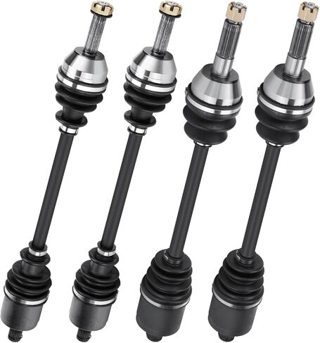 Front and Rear Left Right ATV CV Axles Drive shaft Assembly Set for Polaris Ranger Midsize 500/570 / 500 / EV/ETX 2015 2016 2017 2018 2020 - Full Set in Saudi Arabia