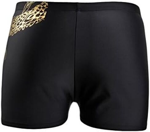 HHD Men's Swimming Trunks Elastic Swimsuit Bottom Shorts Suitable for Beach or Swimming Boxer Trunks in Saudi Arabia