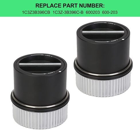 محور قفل تلقائي 4WD 1C3Z-3B396-CB لفورد F250 F350 F450 F550 Super Duty 1999-2004 - محور قفل 4x4 لسيارة Ford Expedition Excursion Lincoln Navigitor 2000-2005 استبدال محور قفل العجلة 600-203 قطعتان in Kuwait