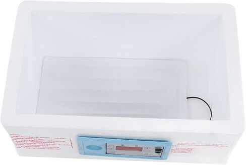 حاضنة الدجاج YYQTGG، رغوة شمع البيض متعددة الوظائف المنزلية بقابس أمريكي 100‑240 فولت، حاضنة بيض لتفريخ الكتاكيت الصغيرة المحمولة رؤية 360 درجة مع نافذة شفافة in Kuwait