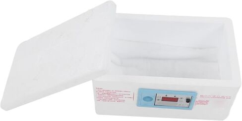 حاضنة الدجاج YYQTGG، رغوة شمع البيض متعددة الوظائف المنزلية بقابس أمريكي 100‑240 فولت، حاضنة بيض لتفريخ الكتاكيت الصغيرة المحمولة رؤية 360 درجة مع نافذة شفافة in Kuwait