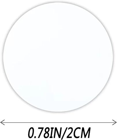 1000 Pcs Clear Stickers 1.5 Inch Package Seals Envelope Seals Stickers for Mailing Round Circle Dots Seal Labels Transparent Envelope Tab Sealer and Retail Package Self Adhesive Seal Label Stickers in Saudi Arabia