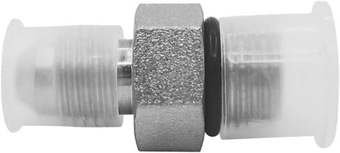 BEITERSTOE (4-PACK) 6400-04-05-O Hydraulic Hose Adapter Fitting 1/4" Male JIC 37° Flare (7/16"-20UNF) × 5/16" Male O-Ring Boss (1/2"-20UNF) SAE Straight Pipe Joints Tube Connector Carbon Steel in Saudi Arabia