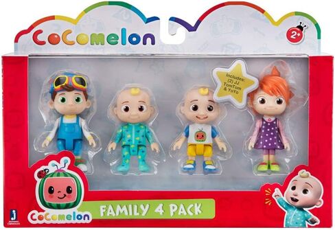 CoComelon WT00035 4 Figure Pack (Family Set), White in Saudi Arabia