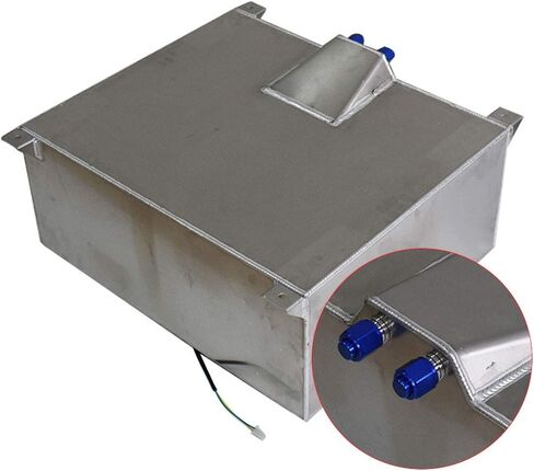 20 Gallon Lightweight Polished Aluminum Race Drift Fuel Cell Tank Level Sender in Saudi Arabia