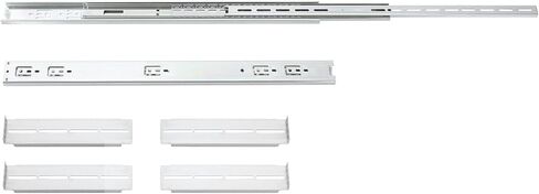 مجموعة السكك الحديدية المنزلقة بمحمل كروي عالمي مقاس 26 بوصة من RackChoice - لهيكل الخادم 2U/3U/4U/5U سعة تحميل هيكل الخادم 85 رطل in Kuwait