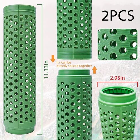 حزمة من 2 ألعاب تسلق السلطعون الناسك، نفق تسلق الزواحف، لوازم السلطعون الناسك مخبأ، ديكور تسلق الزواحف لموئل السلطعون الناسك الصغير أو المتوسط ​​(النفق) in Kuwait