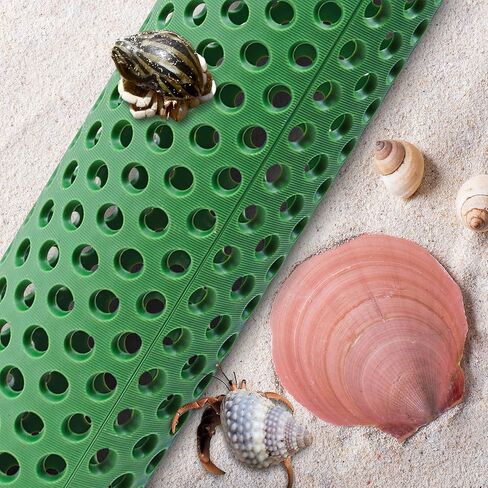 حزمة من 2 ألعاب تسلق السلطعون الناسك، نفق تسلق الزواحف، لوازم السلطعون الناسك مخبأ، ديكور تسلق الزواحف لموئل السلطعون الناسك الصغير أو المتوسط ​​(النفق) in Kuwait