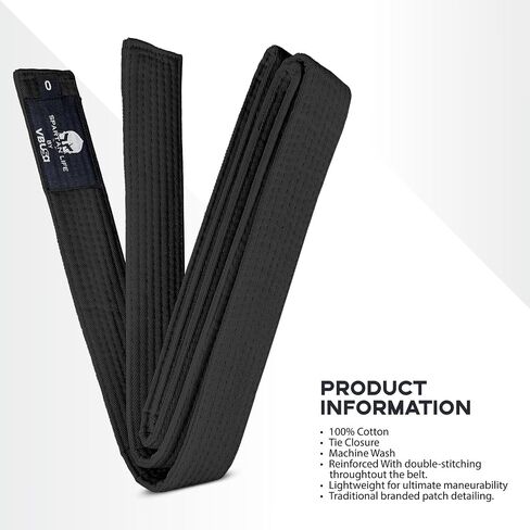 Victorbudo USA Karate Belt, All-Purpose Martial Arts Belt, Judo, Taekwondo Belt, Durable MMA Color Rank TKD Belt Size 0-6. in Saudi Arabia