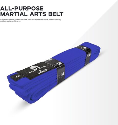 Victorbudo USA Karate Belt, All-Purpose Martial Arts Belt, Judo, Taekwondo Belt, Durable MMA Color Rank TKD Belt Size 0-6. in Saudi Arabia