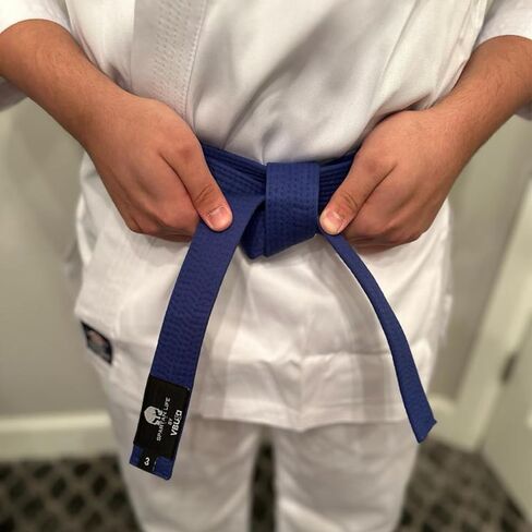 Victorbudo USA Karate Belt, All-Purpose Martial Arts Belt, Judo, Taekwondo Belt, Durable MMA Color Rank TKD Belt Size 0-6. in Saudi Arabia