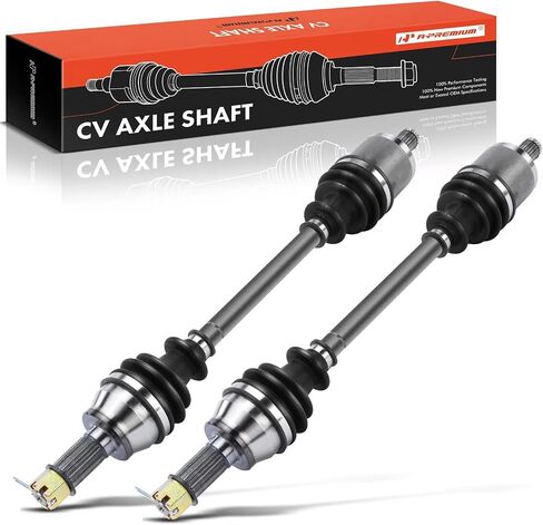 A-Premium Pair (2) Front CV Axle Shaft Assembly Compatible with Polaris RZR 900 2015-2020, RZR Trail 900 2021-2022, Driver and Passenger Side in Saudi Arabia