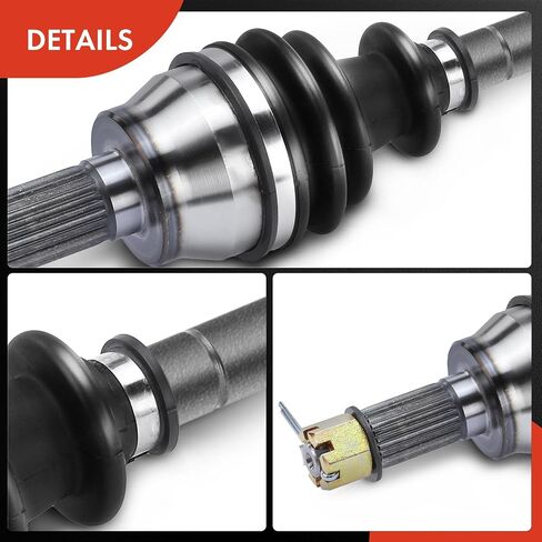 A-Premium Pair (2) Front CV Axle Shaft Assembly Compatible with Polaris RZR 900 2015-2020, RZR Trail 900 2021-2022, Driver and Passenger Side in Saudi Arabia