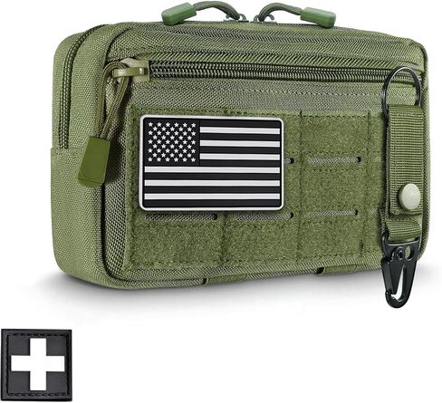 حقيبة Molle Admin، حقيبة حزام أفقية للرجال العسكريين، حقيبة تنظيم الأدوات التكتيكية والعتاد EDC تتضمن 2 رقعة وسلسلة مفاتيح، لحامل اللوحة، والسترة، ووحدات اللوحة وحقائب الظهر in Saudi Arabia