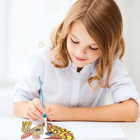 AIVN Premium Glass Pen Set, 21 Pieces - Calligraphy and Drawing Pen Set, Includes 2 Glass Pens, 16 Bottles of Ink, Pen Holder, Cleaning Cup, and Introduction Booklet in Kuwait