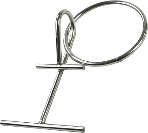 MARINE CITY Stainless Steel Portable Dock Cleat Heavy Duty T-bar O-Ring for Marine Fenders, Bumpers,Movable Cleat in Saudi Arabia