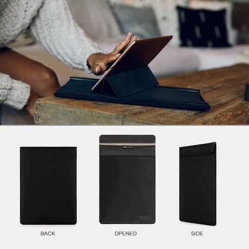 SLNT Faraday Tablet Sleeve - Signal Blocking Nylon Sleeve (Black, Large) in Kuwait
