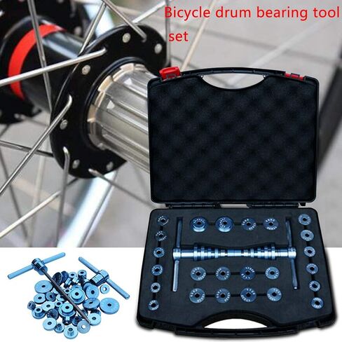 Bicycle Bearing Press Set, Turning Point For Wheels Hub Universal Cycle Bearing Press Set Soft Tail Frame Easy To Store and Conveninet to Use, Nice Tools for Bicycle Repair in Saudi Arabia