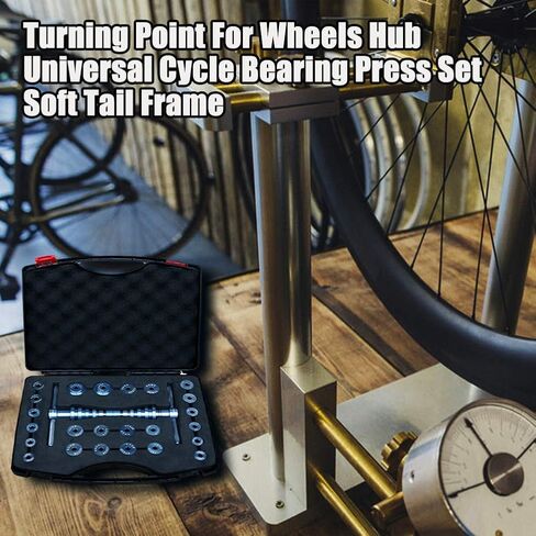 Bicycle Bearing Press Set, Turning Point For Wheels Hub Universal Cycle Bearing Press Set Soft Tail Frame Easy To Store and Conveninet to Use, Nice Tools for Bicycle Repair in Saudi Arabia