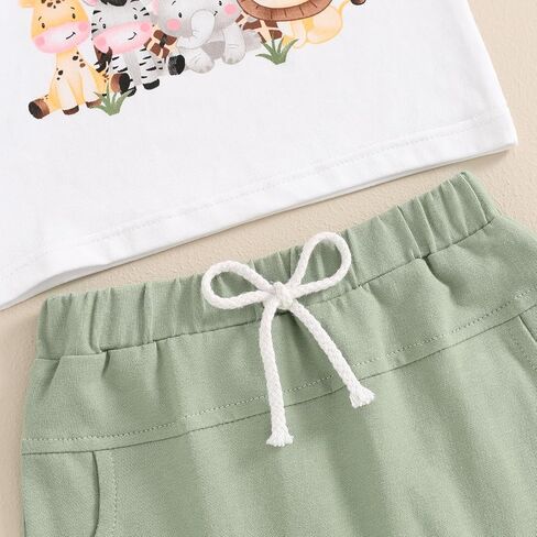 Baby Boy First Birthday Outfit Short Sleeve Shirt Shorts Sets Cute Summer Birthday Clothes 2Pcs in Saudi Arabia