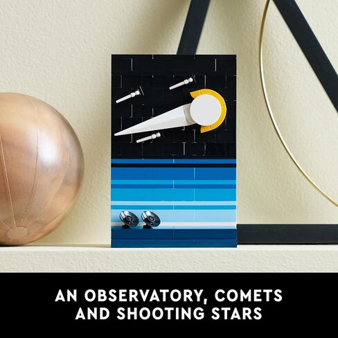 Lego Ideas Tales of The Space Age 21340 Adult Building Set, Build and Display 4 Connectible 3D Postcard Models, Gift Idea for Sci-Fi and Astronomy Lovers to Build and Hang or Display Freestanding in Saudi Arabia