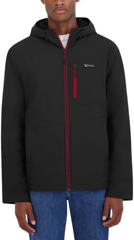 HFX Men's Softshell Water Resistant Sherpa Jacket in Saudi Arabia