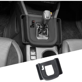 منظم غطاء وحدة التحكم المركزية من السيليكون لـ 2025-2026 Subaru Forester Premium/Sport/Limited/Touring Accessories، واقي غطاء لوحة ناقل الحركة المضاد للخدش مع جيوب تخزين جانبية (أسود) in Kuwait