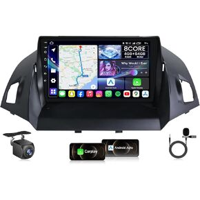 5GWiFi Android13 Car Radio for Ford Escape 2013 2014 2015 2016 2017 2018 2019,Android TouchScreen Radio Replacement with Carplay Andriod Auto Support GPS SWC BT FM Backup Camera 2G+64G in Saudi Arabia