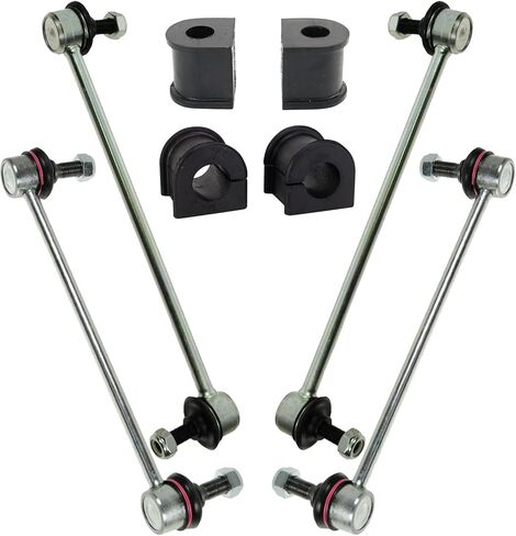TRQ Front and Rear Suspension Kit Sway Bar Bushing Set Sway Bar Stabilizer Link Compatible with 2007-2011 Toyota Camry in Saudi Arabia