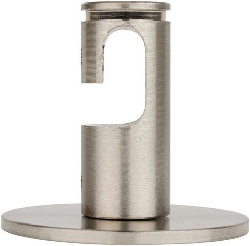 Modern Ceiling Hook - Round Metal Swag Pendant Clip (White) in Saudi Arabia