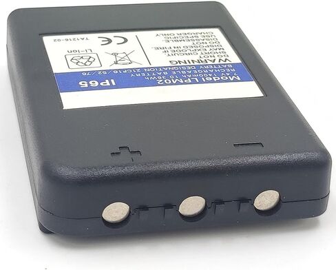 (3 عبوات) LPM02 7.4V 1400mAh 10.36Wh بطارية ليثيوم أيون قابلة للشحن متوافقة مع بطارية التحكم عن بعد LPM02 IP65 Crane in Kuwait