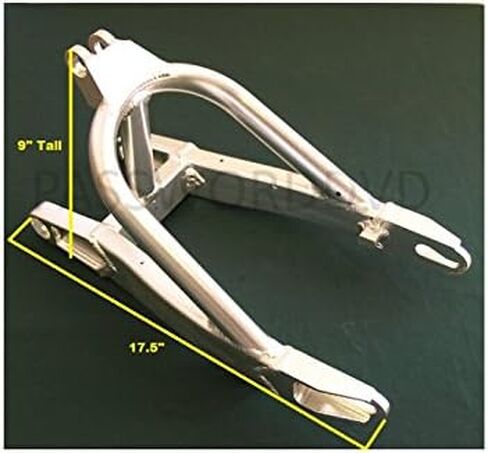 MaxFastMax(TM) 17" Extended Aluminum Swing Arm Swingarm Disc Brake XR50 CRF50 SDG SSR 107 110 125 in Saudi Arabia
