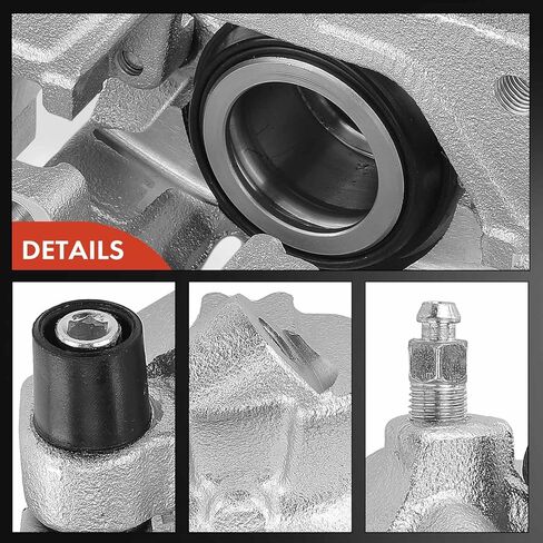 A-Premium Disc Brake Caliper Assembly with Bracket Compatible with Select BMW Models - 323i 2006-2011, 328i 2008-2013, 328i xDrive 2009-2013, 328xi 2008, X1 2013-2015 - Front Left Driver Side in Saudi Arabia
