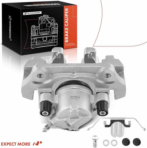 A-Premium Disc Brake Caliper Assembly with Bracket Compatible with Select BMW Models - 323i 2006-2011, 328i 2008-2013, 328i xDrive 2009-2013, 328xi 2008, X1 2013-2015 - Front Left Driver Side in Saudi Arabia