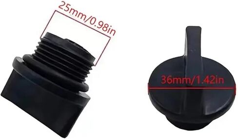 10pcs 25mm Diameter Gasoline Engine Pump Plug Seal Up Plastic Water Blockage Self Suction Pump Blockages Anti Icing in Saudi Arabia