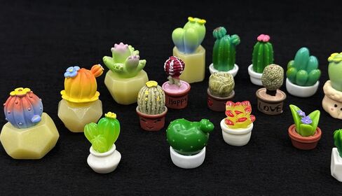 Resin Slime Charms Bulk, Cute Embellishments Set, Mini Ornament Scrapbooking for Fish Tank DIY Craft Making Decor 20 Pcs in Saudi Arabia