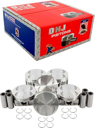 DNJ P3136.20 Oversize Piston Set for 2004-2012 Buick, Cadillac, Chevrolet, GMC, Pontiac, Saturn, Suzuki Acadia, Aura, CTS 3.6L V6 24V DOHC 3564cc in Saudi Arabia