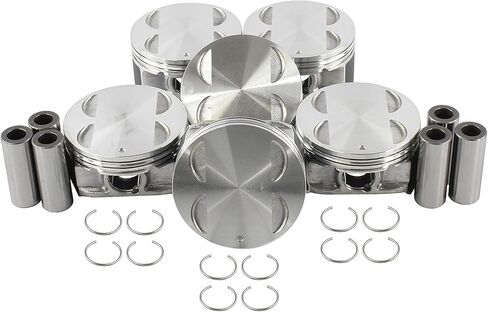 DNJ P3136.20 Oversize Piston Set for 2004-2012 Buick, Cadillac, Chevrolet, GMC, Pontiac, Saturn, Suzuki Acadia, Aura, CTS 3.6L V6 24V DOHC 3564cc in Saudi Arabia