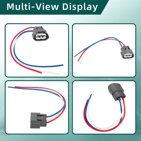 AUTOKAY Pack of 4 Ignition Coil Connector Repair Harness Plug Wiring Pigtail Fits for Nissan 350Z 370Z Altima Armada Maxima in Saudi Arabia