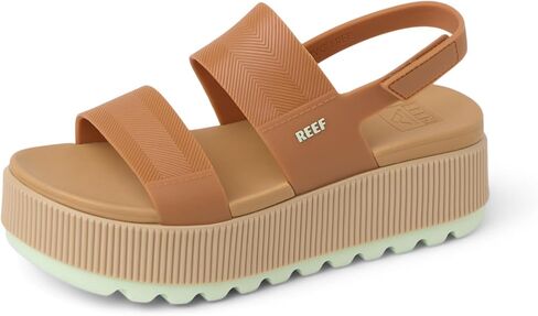 Reef Womens Sandals, Water Vista Higher, Black/Tan, 10 in Kuwait