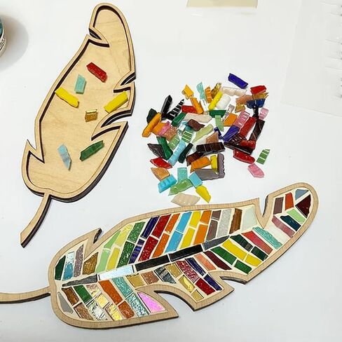مجموعة فسيفساء TATREBCRE DIY للبالغين والأطفال - تصميمات الريش والطيور والقطط والقلب - مجموعة فنون وحرف هدايا عيد الميلاد مع الجص والأدوات - حرفة فسيفساء سهلة للمبتدئين (الحب) in Saudi Arabia