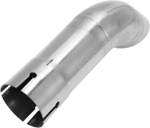 Motoforti 4" ID Inlet Turn Down Exhaust Pipe T304 Stainless Steel Surface Polishing Mandrel Bend Elbow Tube 9.1" Overall Length Suitalbe for 4" OD Tailpipes in Saudi Arabia
