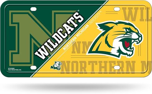 Rico Industries NCAA Ohio State Buckeyes Gary Patterson The Fan Metal Auto Tag 8.5" x 11" - Great for Truck/Car/SUV in Kuwait