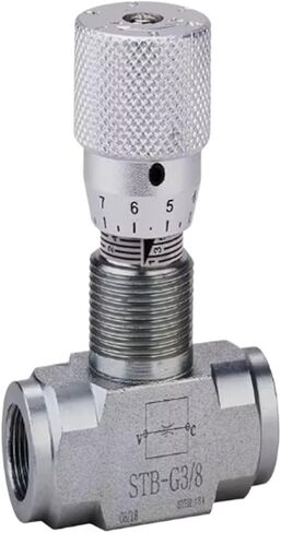 Hydraulic Two-Way Throttle Valve Flow Control Valve Hydraulic Throttle G1/4 G3/8 G1/2 G3/4 G1(G1) in Saudi Arabia