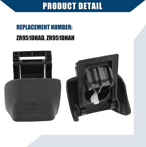 RU38LAZAA / Inner/Parking Brake Handle for Dodge for Ram 1500 1998-2001 / Durable/Plastic / 1 Pcs/Gray in Saudi Arabia