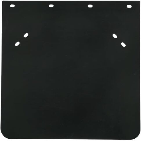 Mytee Products 2 Pack Semi Truck and Trailers Mud Flaps - 24"x36" Black Stripped Rubber Truck Splash Guard for Mud, Gravel, & Road Debris Protection in Saudi Arabia