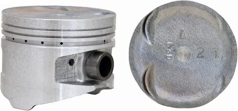 Set of 4 Dish Top Pistons for 89-91 Mitsubishi 2.0L/1997 | .50mm (.020 Oversized) | 85.50mm Bore Diameter in Saudi Arabia