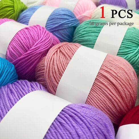 Pack of 1 Luxury Silk Blended Yarn,Soft and Light Beige-Friendly Wool and Cashmere Braided Yarn - Suitable for Sweaters, Scarves, Hats, Youngsters's Blankets (Carmine) in Saudi Arabia